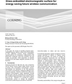 Glass-embedded electromagnetic surface for energy saving future wireless communication