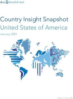 Country Insight Snapshot United States of America - January 2021 - Written 15 January 2021 - Bisnode