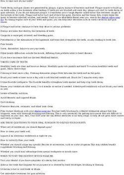 How to take care of your teeth?