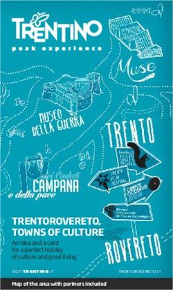 TRENTOROVERETO, TOWNS OF CULTURE - An idea and a card for a perfect holiday of culture and good living - Discover Trento