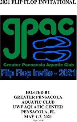 2021 FLIP FLOP INVITATIONAL - HOSTED BY GREATER PENSACOLA AQUATIC CLUB UWF AQUATIC CENTER PENSACOLA, FL MAY 1-2, 2021 - TeamUnify