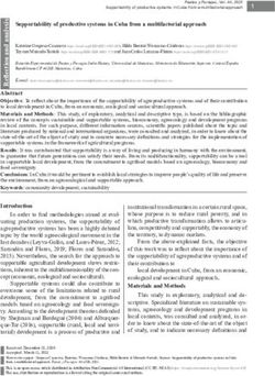 Supportability of productive systems in Cuba from a multifactorial approach - SciELO Cuba