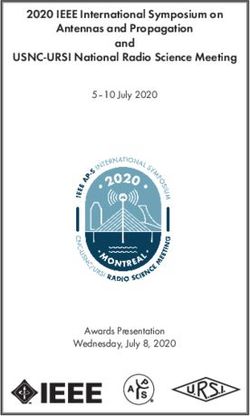 2020 IEEE International Symposium on Antennas and Propagation and USNC-URSI National Radio Science Meeting - 5-10 July 2020 - Awards Presentation ...