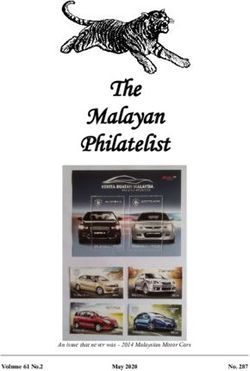 The Malayan Philatelist - Malaya Study Group