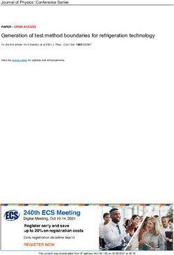 Generation of test method boundaries for refrigeration technology