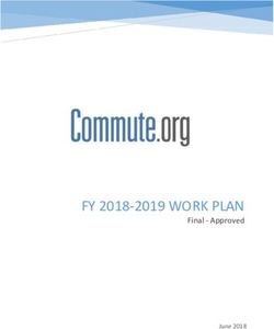 FY 2018-2019 WORK PLAN - Final - Approved June 2018 - Commute.org