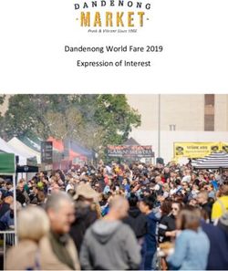 Dandenong World Fare 2019 Expression of Interest - Dandenong Market