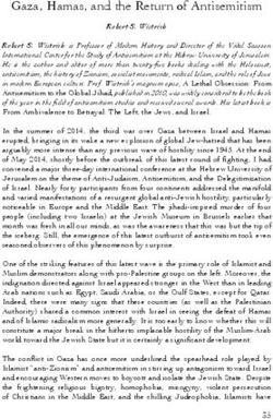 Gaza, Hamas, and the Return of Antisemitism