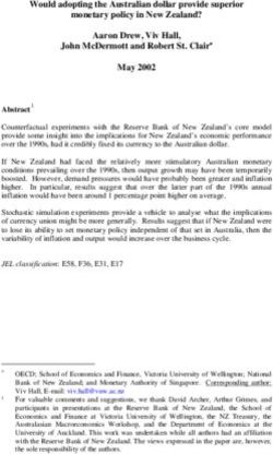 WOULD ADOPTING THE AUSTRALIAN DOLLAR PROVIDE SUPERIOR MONETARY POLICY IN NEW ZEALAND? AARON DREW, VIV HALL, JOHN MCDERMOTT AND ROBERT ST ...