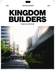 KINGDOM BUILDERS BANNER CHURCH 2022