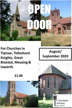 OPEN DOOR - For Churches in Tiptree, Tolleshunt Knights, Great Braxted, Messing & Inworth