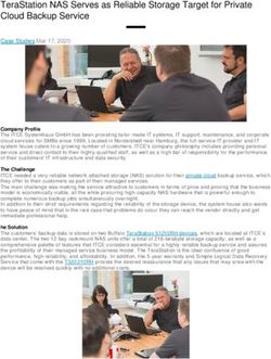 TeraStation NAS Serves as Reliable Storage Target for Private Cloud Backup Service