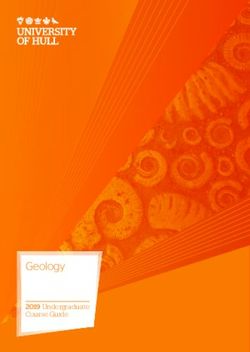 Geology - University of Hull