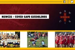 NSWCIS - COVID SAFE GUIDELINES