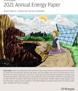 2021 Annual Energy Paper - J.P. Morgan Asset Management