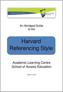 Harvard Referencing Style - Academic Learning Centre School of Access Education - An Abridged Guide - CQU