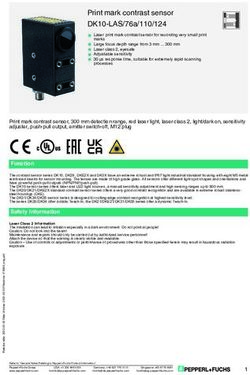 Print mark contrast sensor DK10-LAS/76a/110/124