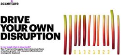 DRIVE YOUR OWN DISRUPTION - Is your supply chain in sleep mode? New IT can turn the supply chain into a powerhouse of top-line growth-if it's ...