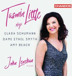 Ays Clara Schumann Dame Ethel Smyth amy Beach - PIanO - Chandos Records