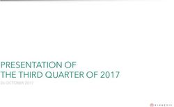PRESENTATION OF THE THIRD QUARTER OF 2017 - 26 OCTOBER 2017 - Kinnevik