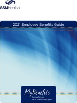 MYBENEFITS - 2021 EMPLOYEE BENEFTS GUIDE - CARING FOR OUR EXCEPTIONAL EMPLOYEES