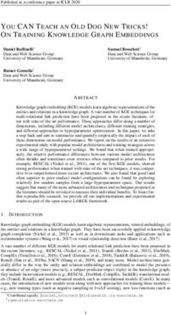 YOU CAN TEACH AN OLD DOG NEW TRICKS! ON TRAINING KNOWLEDGE GRAPH EMBEDDINGS