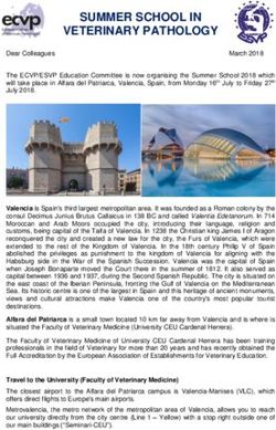 SUMMER SCHOOL IN VETERINARY PATHOLOGY - European College of ...