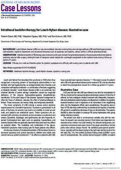 Intrathecal baclofen therapy for Lesch-Nyhan disease: illustrative case