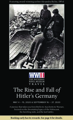 The Rise and Fall of Hitler's Germany - The ...
