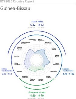 Guinea-Bissau BTI 2020 Country Report - BTI Transformation Index