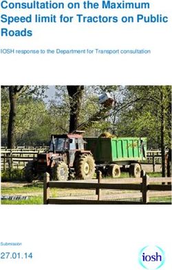 Consultation on the Maximum Speed limit for Tractors on Public Roads - 27.01.14 Submission