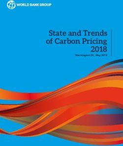 State and Trends of Carbon Pricing 2018 - Washington DC, May 2018 - Open Knowledge Repository