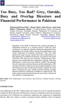 Too Busy, Too Bad? Grey, Outside, Busy and Overlap Directors and Financial Performance in Pakistan - IJICC
