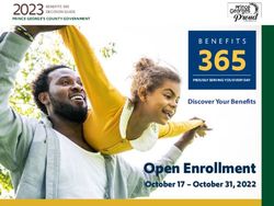 Open Enrollment October 17 - October 31, 2022 - 2023 BENEFITS 365 - Prince George's County