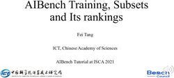 AIBench Training, Subsets and Its rankings - Fei Tang ICT, Chinese Academy of Sciences AIBench Tutorial at ISCA 2021 - BenchCouncil