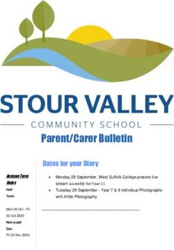 Parent/Carer Bulletin - Stour Valley Community School