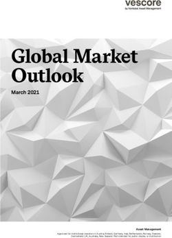 Global Market Outlook - March 2021 - Asset Management - Vontobel Asset Management