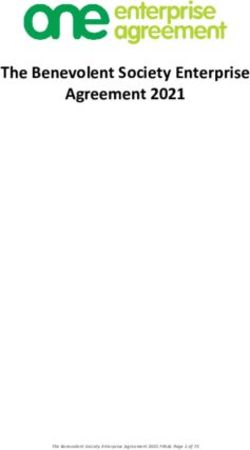 The Benevolent Society Enterprise Agreement 2021 - CPSU ...