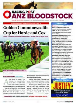Golden Commonwealth Cup for Horde and Cox - ANZ ...