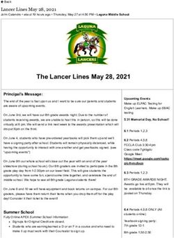 The Lancer Lines May 28, 2021 - Laguna Middle School