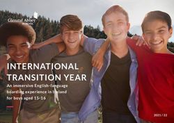 INTERNATIONAL TRANSITION YEAR - An immersive English-language boarding experience in Ireland for boys aged 15-16 - Glenstal Abbey