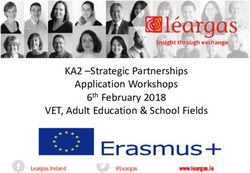 KA2 -Strategic Partnerships Application Workshops VET, Adult Education & School Fields - 6th February 2018 - Léargas
