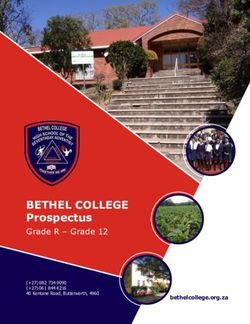 BETHEL COLLEGE Prospectus - Grade R - Grade 12 bethelcollege.org.za