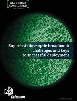 Superfast fiber-optic broadband: challenges and keys to successful deployment - ALL THINGS CONSIDERED - AWS