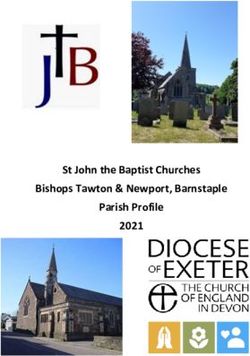 St John the Baptist Churches Bishops Tawton & Newport, Barnstaple Parish Profile 2021 - Diocese of Exeter