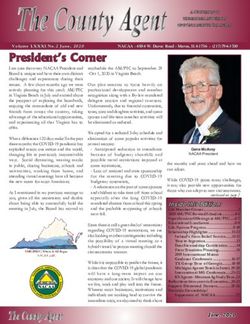 President's Corner - NACAA