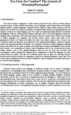 Too Close for Comfort? The Genesis of "Portuñol/Portunhol"