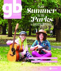 In the Parks November 2019 Summer - in Greater Bendigo - City of Greater Bendigo