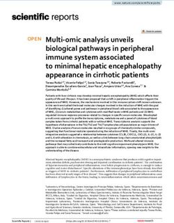 Multi omic analysis unveils biological pathways in peripheral immune system associated to minimal hepatic encephalopathy appearance in cirrhotic ...