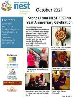 October 2021 Scenes From NEST FEST 10 Year Anniversary Celebration - North East Seattle Together